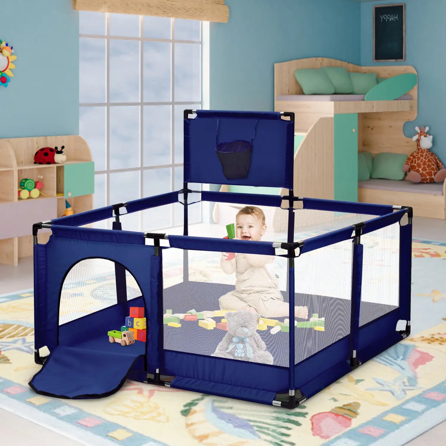 Kimbosmart Baby Playpens Children Game Balls Pool Basketball