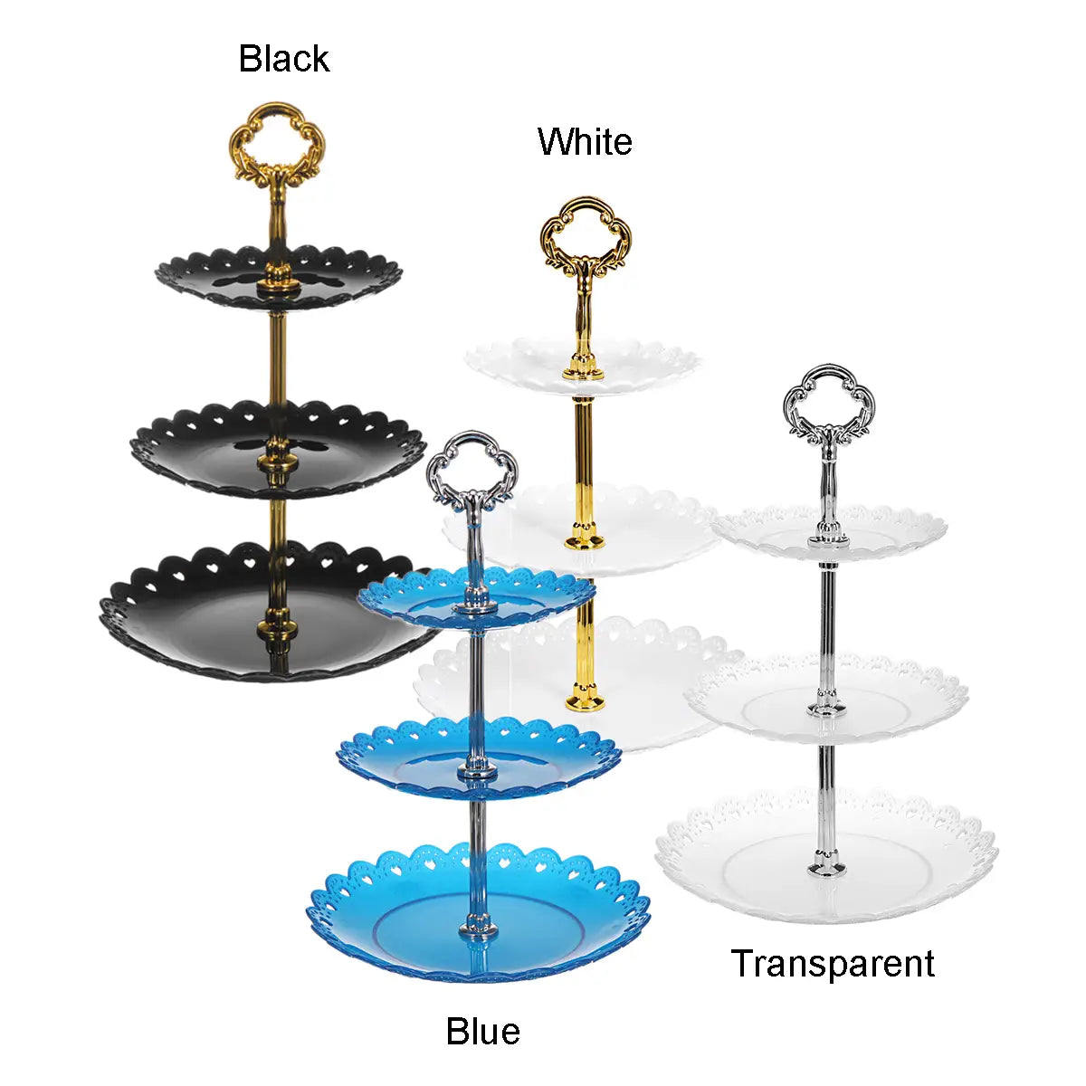 Tier Cupcake Stand - Dessert Plate Display For Weddings