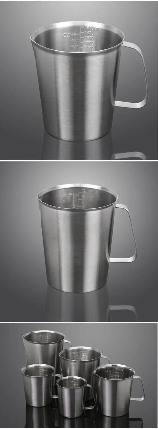 Steel Measuring Cup Pitcher, Kitchen