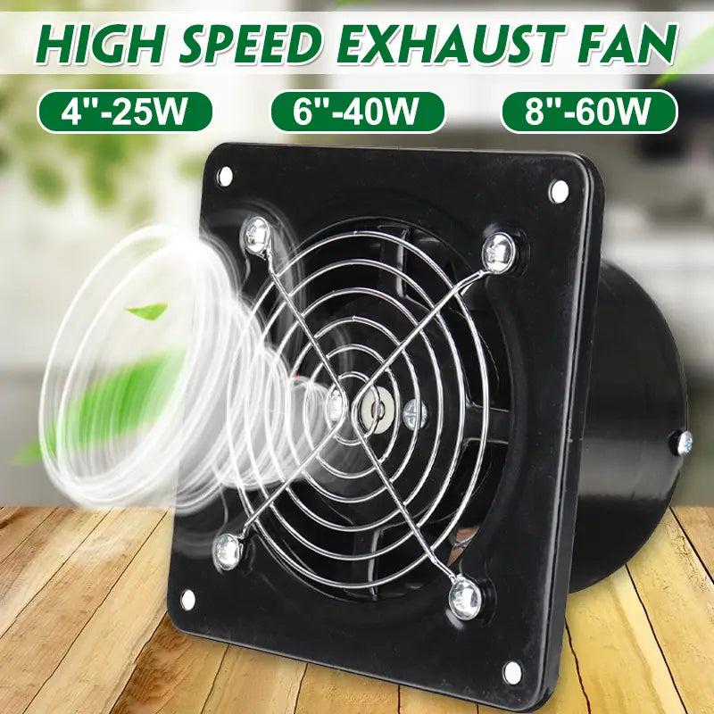 Bakeey 4 Inch 25w Stainless Steel Fan Blade Bare Head