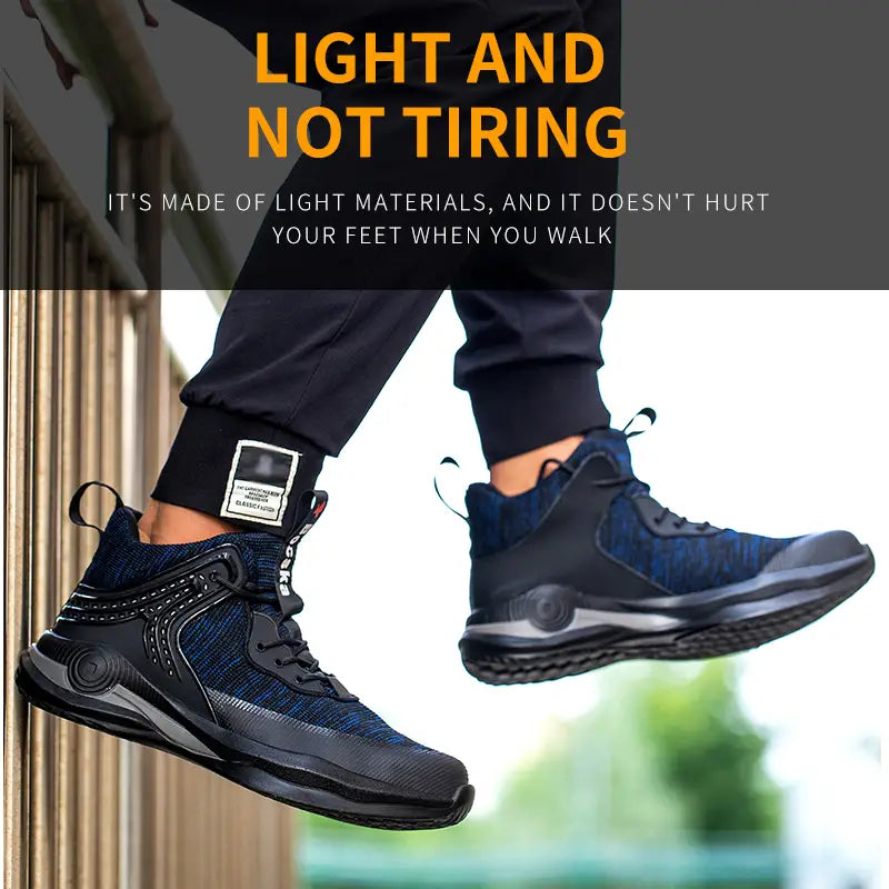 Atrego Mens Work Safety Shoes Indestructible Steel Toe Boots