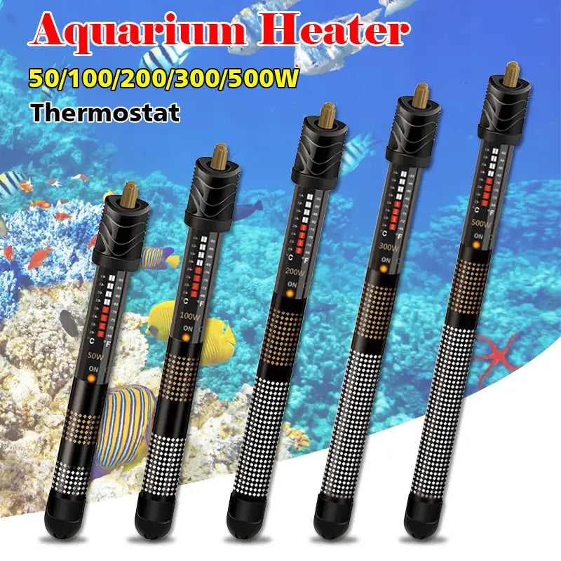 Sunsun 50w/100w/200w/300w/500w Aquarium Heater Fish Tank