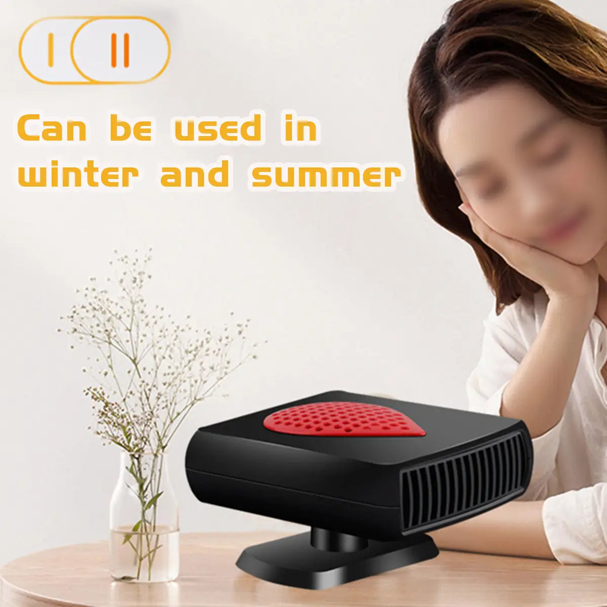 150w Car Heater Heating Cooling Fan Defroster Demister