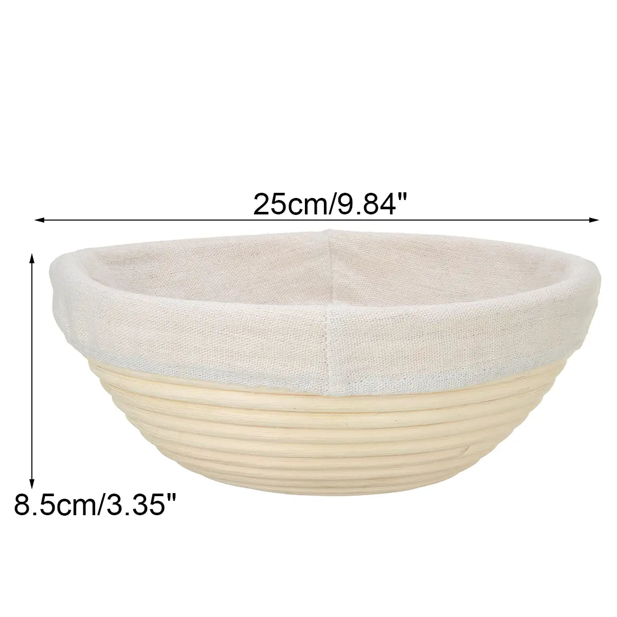 Round Bread Proofing Basket - Sourdough Baking Tool