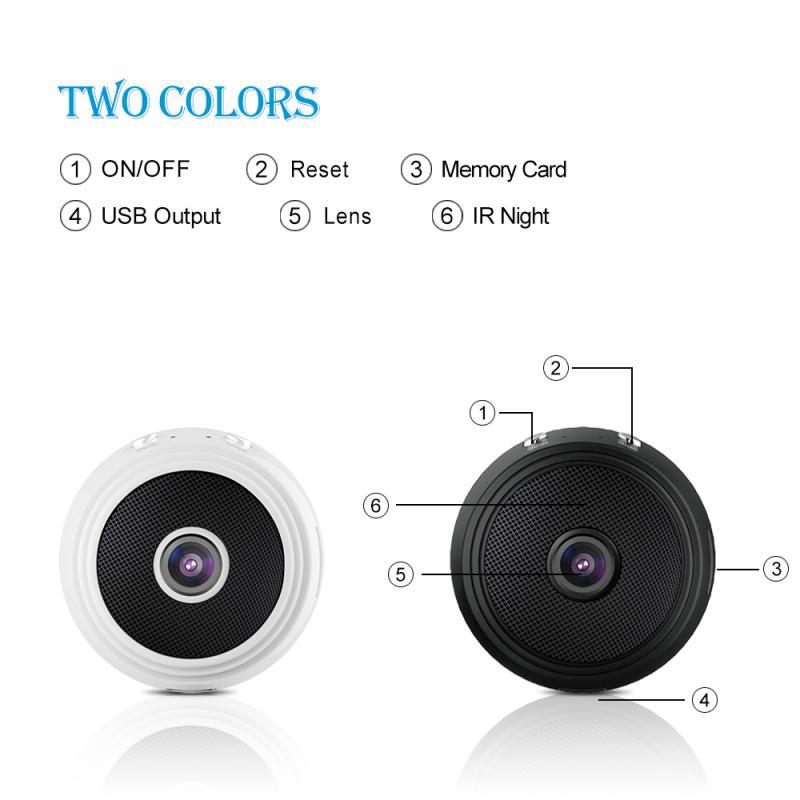 Guudgo A9 1080p Hd Mini Wifi Ap Usb Ip Camera Wide Angle