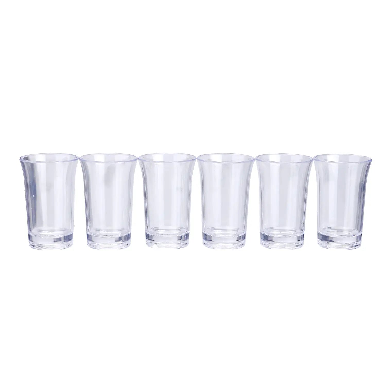 Shot Glass Dispenser - 6 Cups Holder For Cocktails