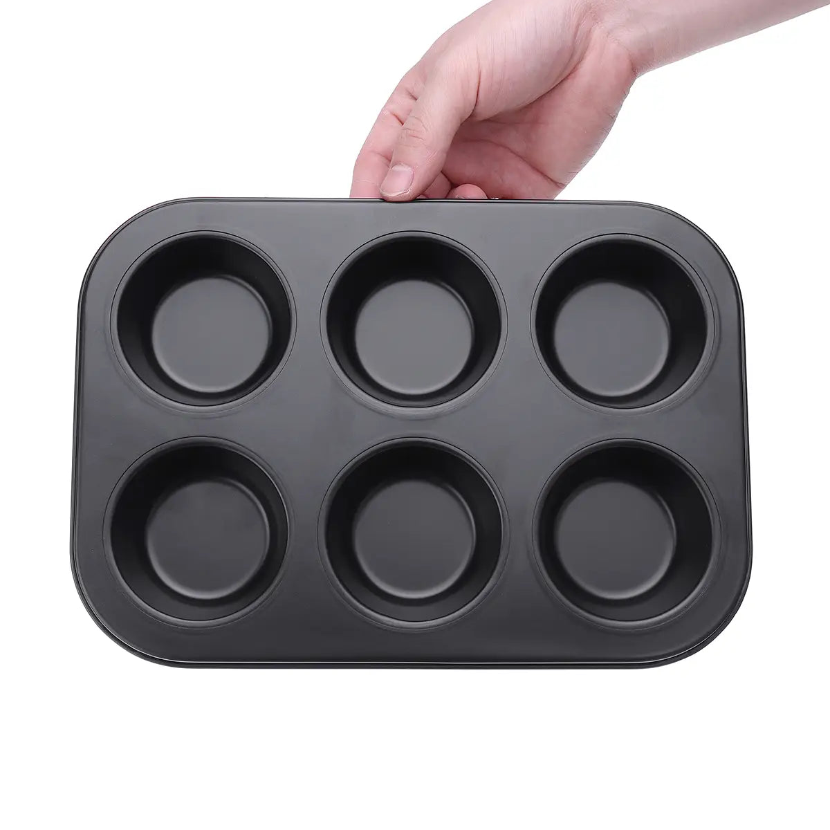 Muffin Pan - 6pc Round Bake Cup Cake Tray