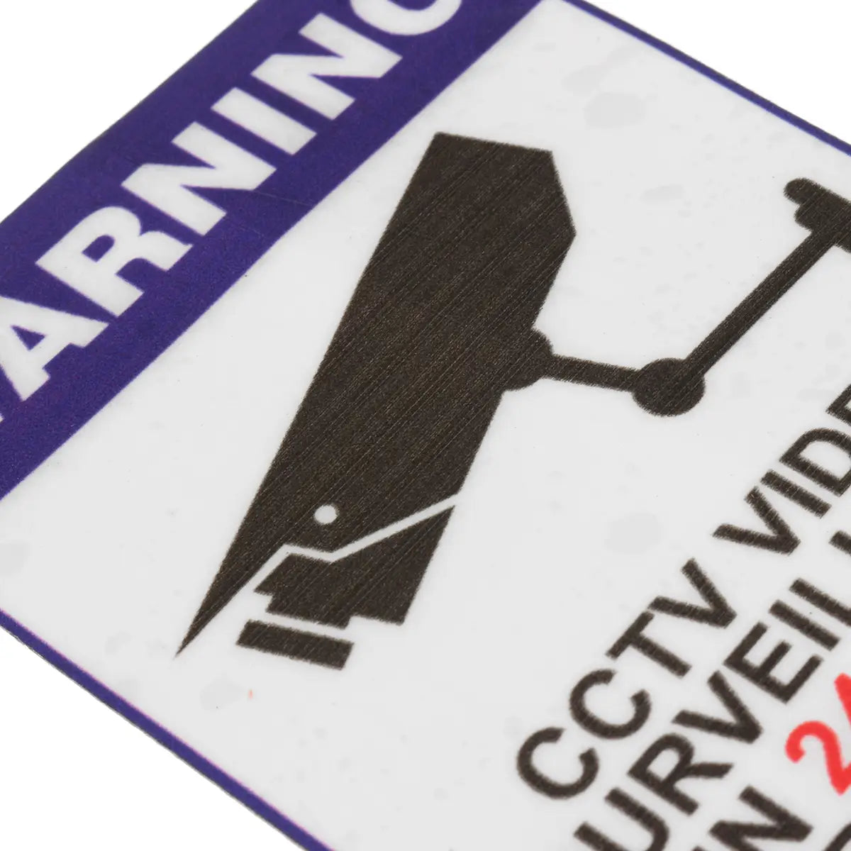 Warning Cctv Security Surveillance Camera Decal Sticker Sign