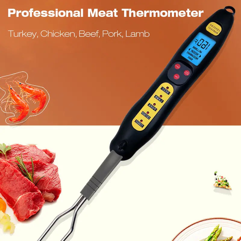 Digital Food Thermometer, Wireless Probe
