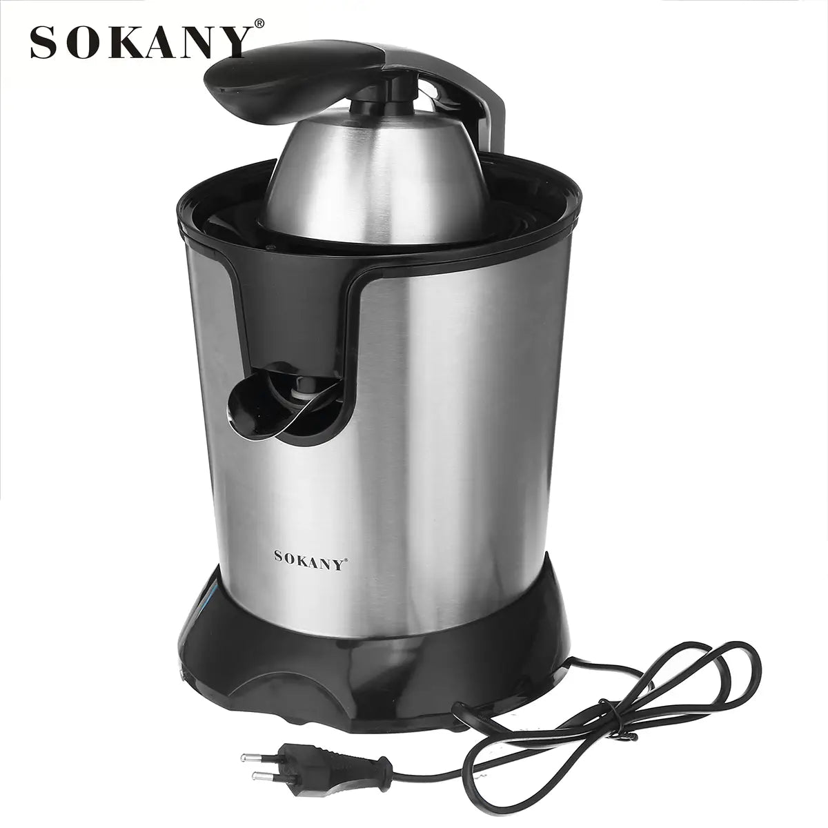 Sokany 618 Electric Juicer Portable Stainless Steel Fruit