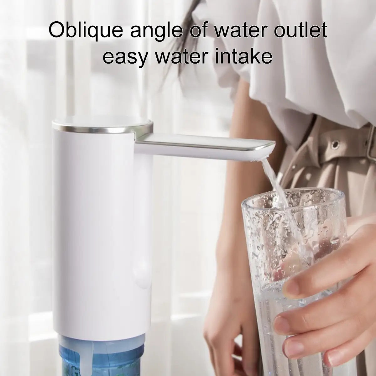 Portable Water Dispenser, Universal Bottle Electric