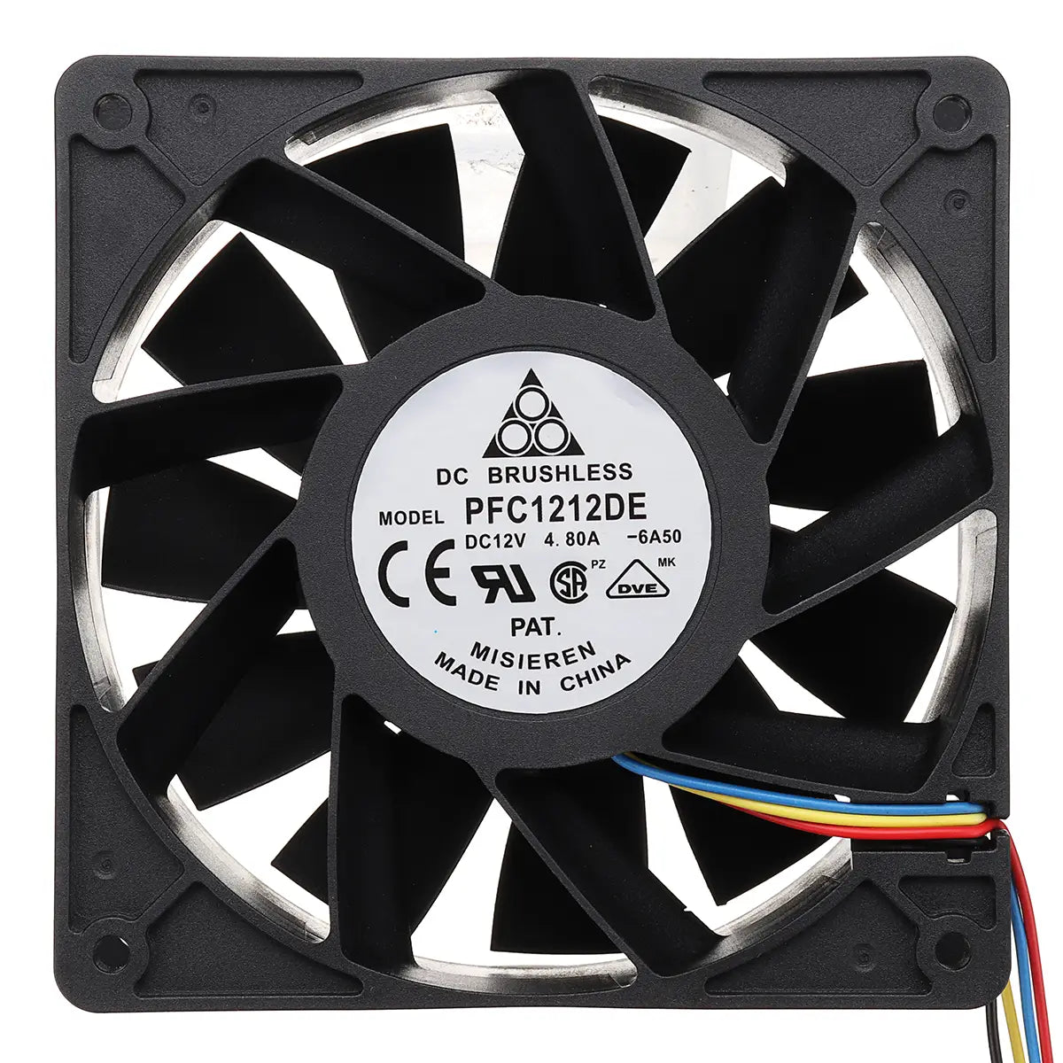 4pin Strong Airflow 5000rpm Cpu Cooling Fan For Antminer