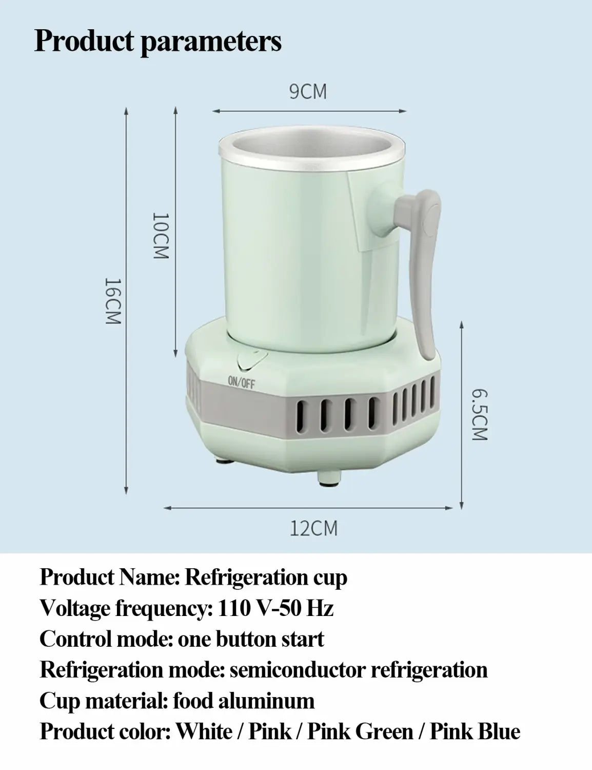 Cooling Cup Professional For Beers Juice Milk Quick Coffee