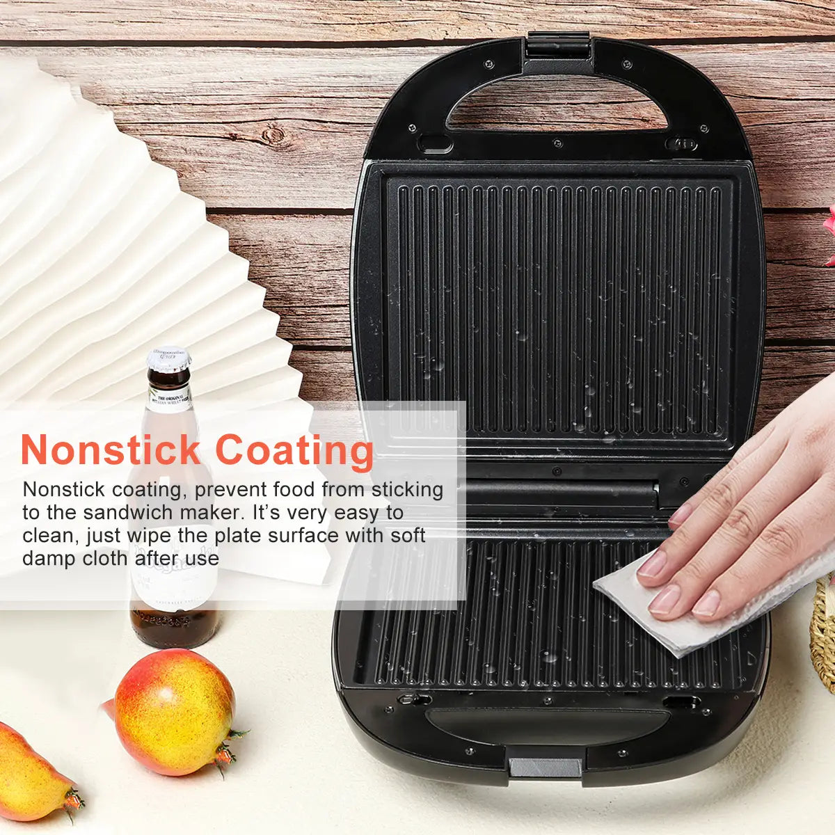 Breakfast Machine - Waffle Steak Sandwich Maker