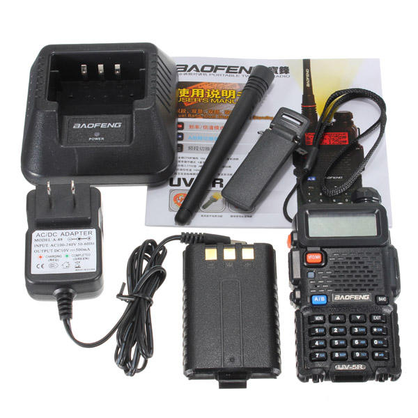 5pcs Baofeng Uv-5r Dual Band Handheld Transceiver Radio