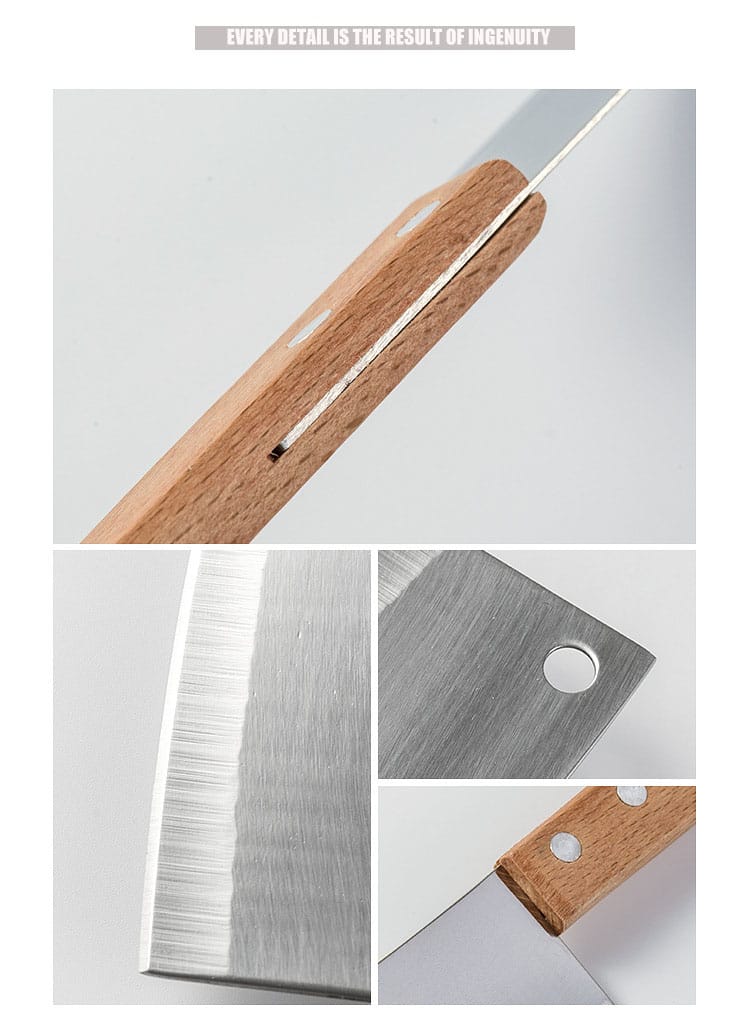 Mini Portable Kitchen Chef Knife Set - Stainless Steel