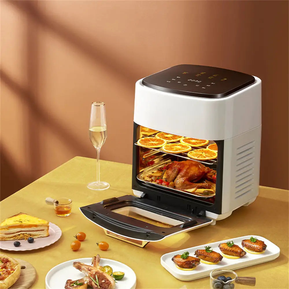 Af5 1400w 220v 15l Air Fryer 360 Surround Heating Digital