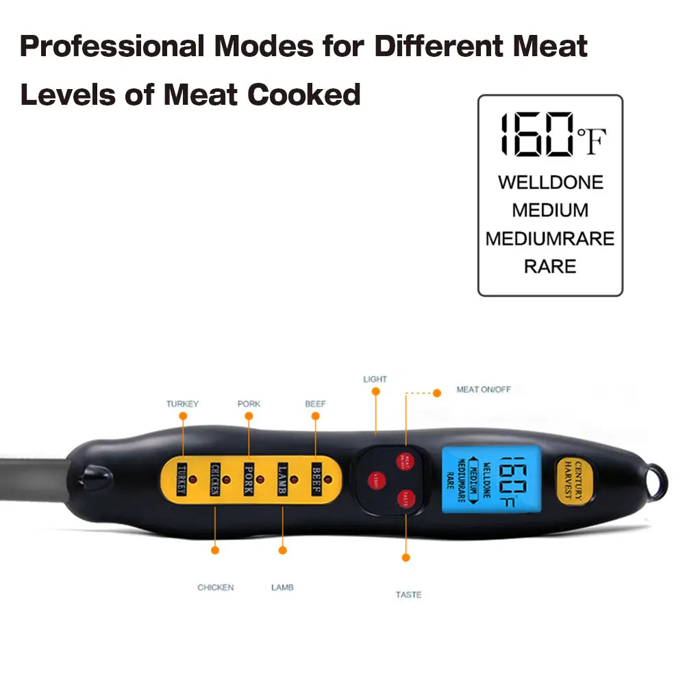 Digital Food Thermometer, Wireless Probe