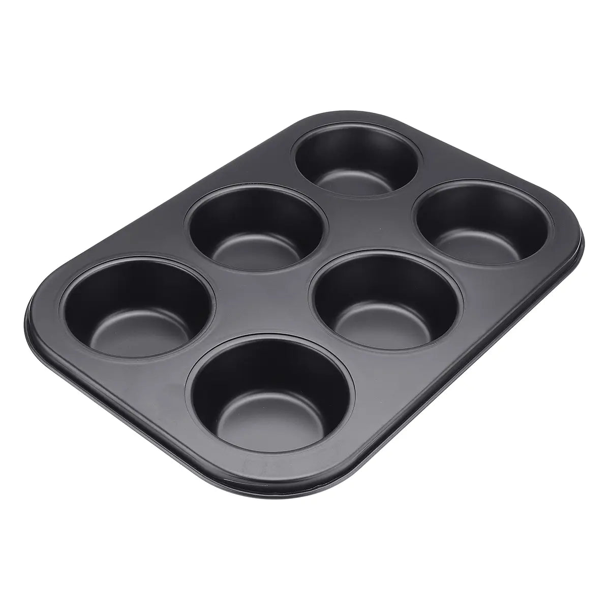 Muffin Pan - 6pc Round Bake Cup Cake Tray