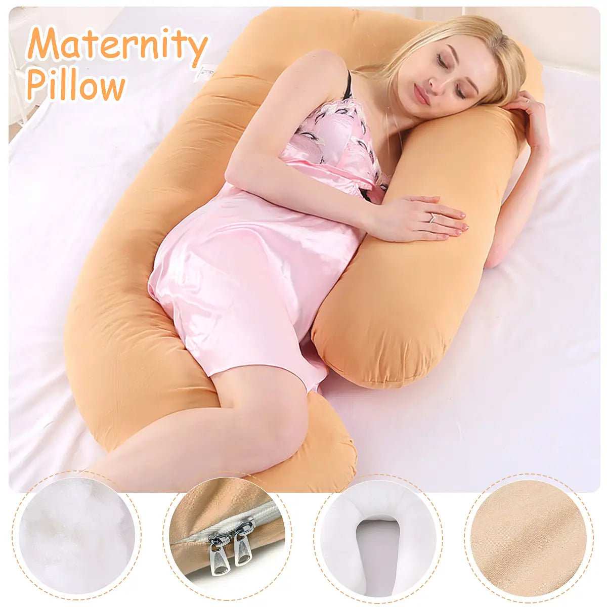 Multi-functional Mother Pillow Side Sleeper Pure Cotton