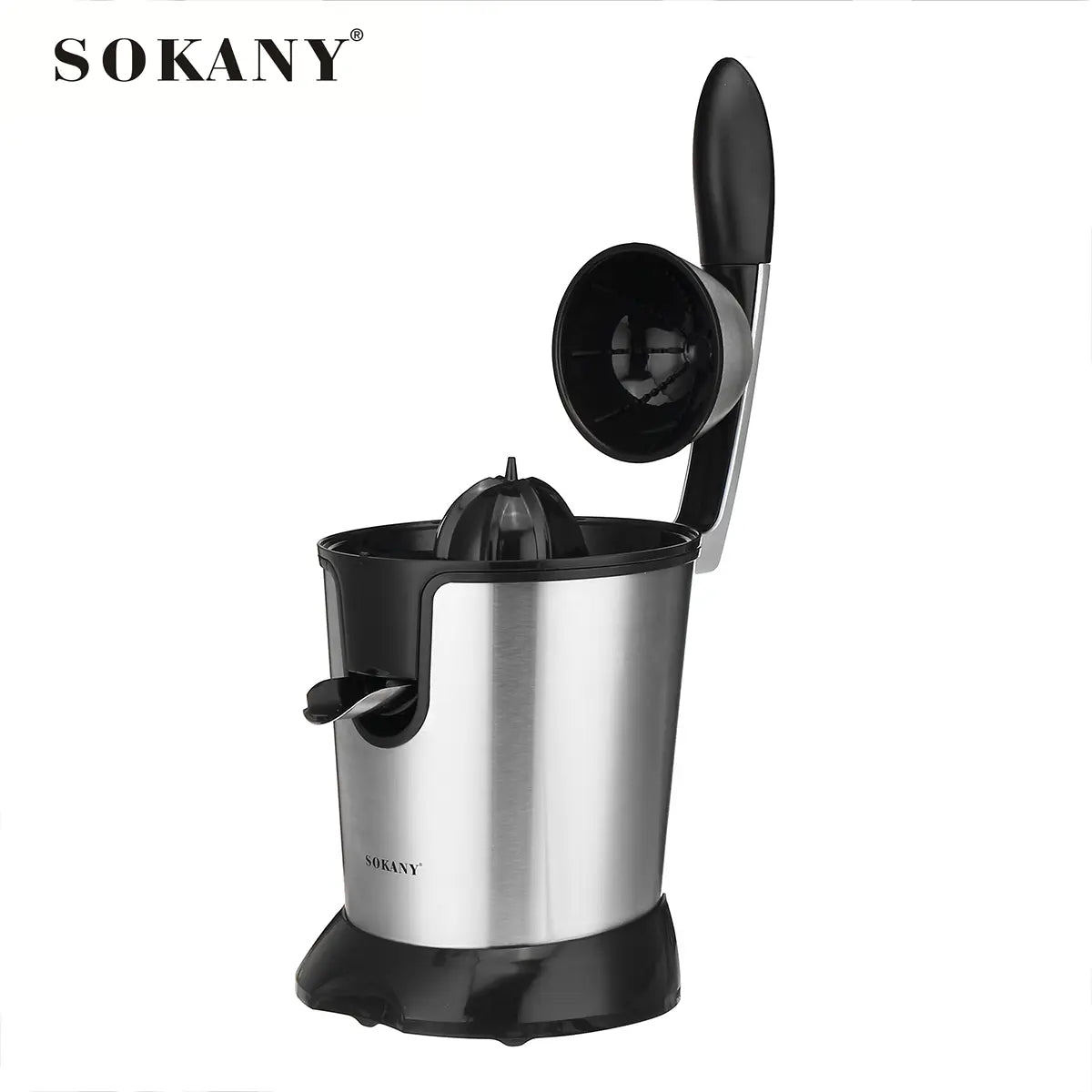 Sokany 618 Electric Juicer Portable Stainless Steel Fruit