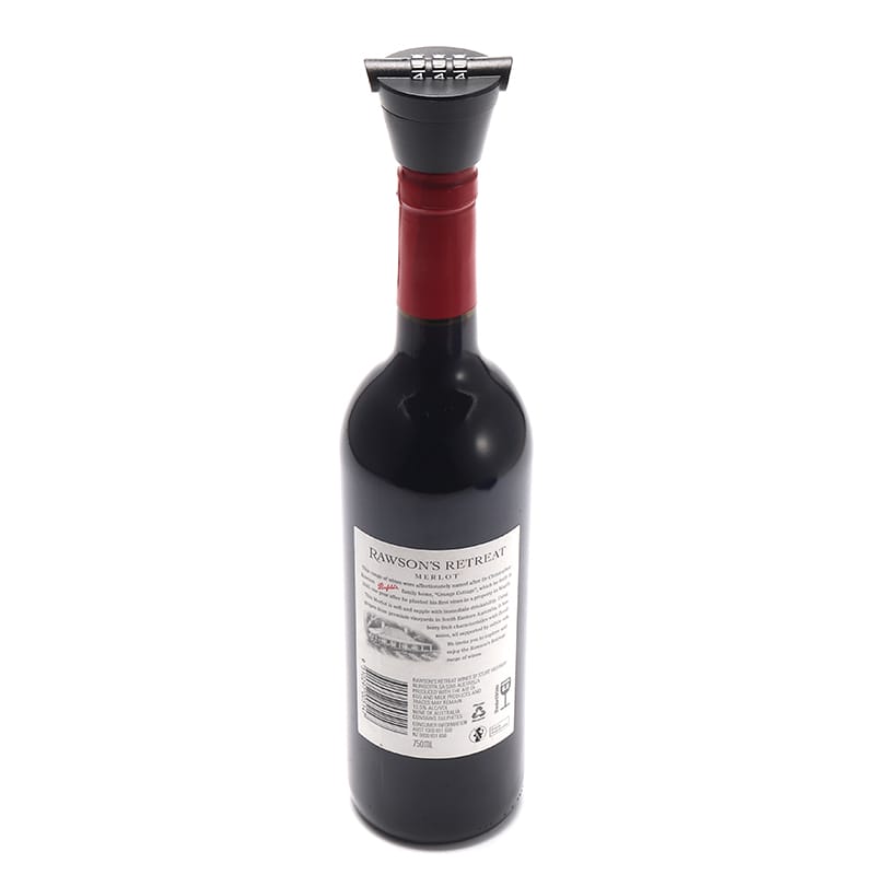 Wine Stopper Password Combination Lock Bottle