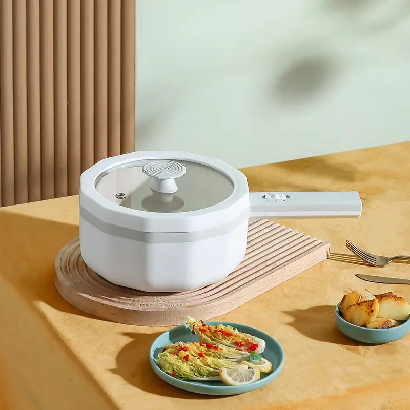 Eu Plug Electric Hot Pot Multi-function Non-stick Electric