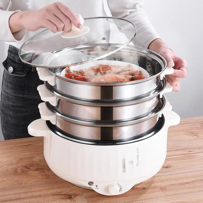 Household Multifunctional Electric Hot Pot Electric Frying