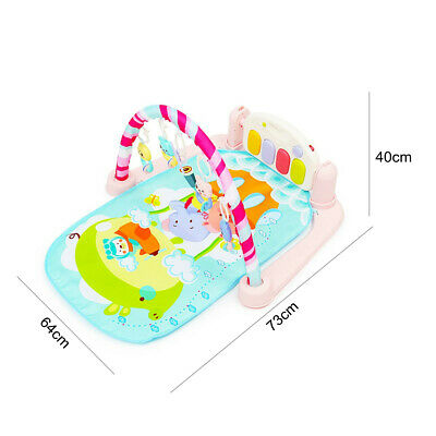 5 In 1 Baby Infant Gym Activity Floor Play Mat Piano Musical