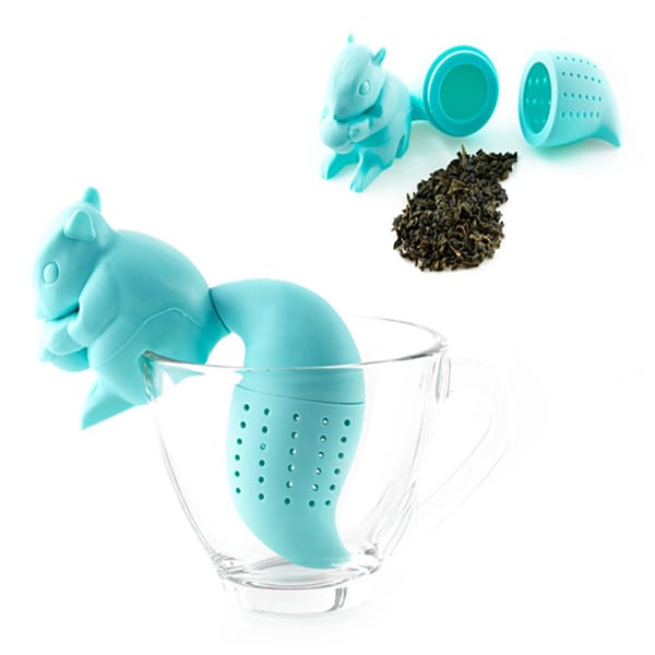 Silicone Squirrel Tea Loose Leaf Strainer Infuser