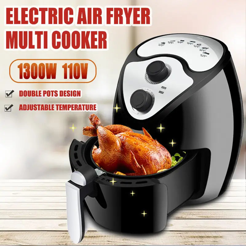 Air Fryer Cooker Oven Lcd Low Fat Health