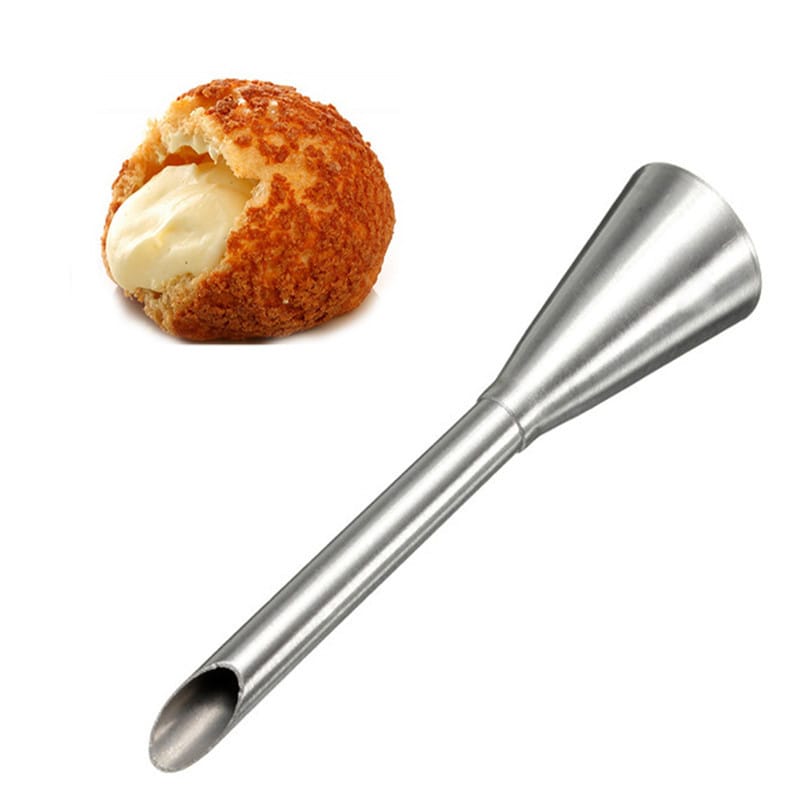 Puffs Cream Icing Nozzle - High-quality Steel Tip