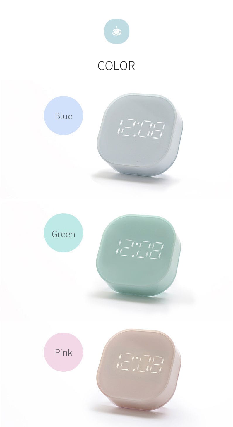 Kitchen Timer Alarm Clock - Dual Temperature Thermometer