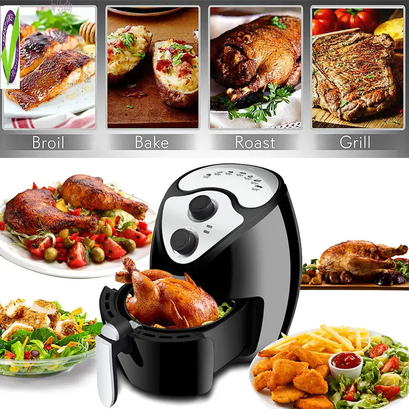 Air Fryer Cooker Oven Lcd Low Fat Health