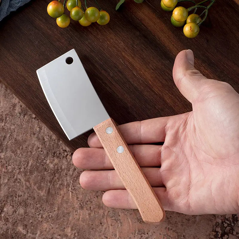 Mini Portable Kitchen Chef Knife Set - Stainless Steel