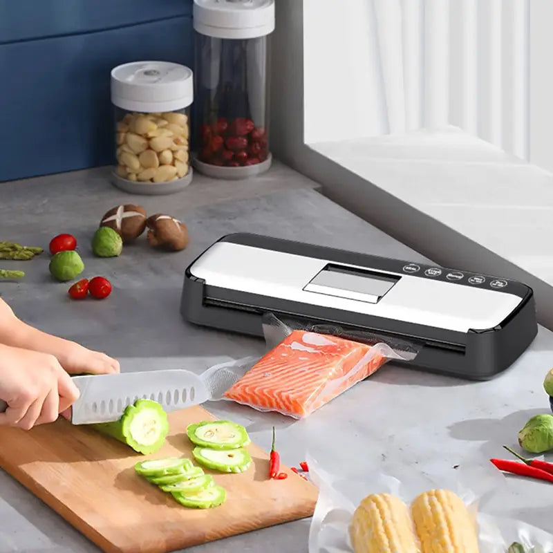 Electric Vacuum Sealer Packaging Machine For Home Kitchen