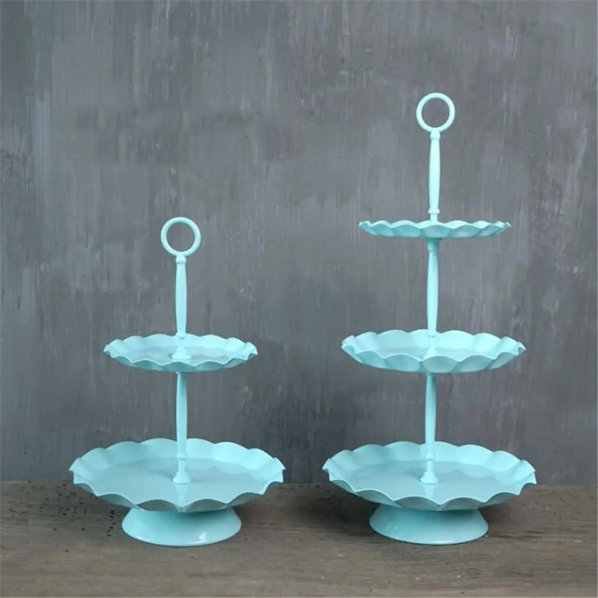 Blue Cake Holder Cupcake Stand - Party Decorations