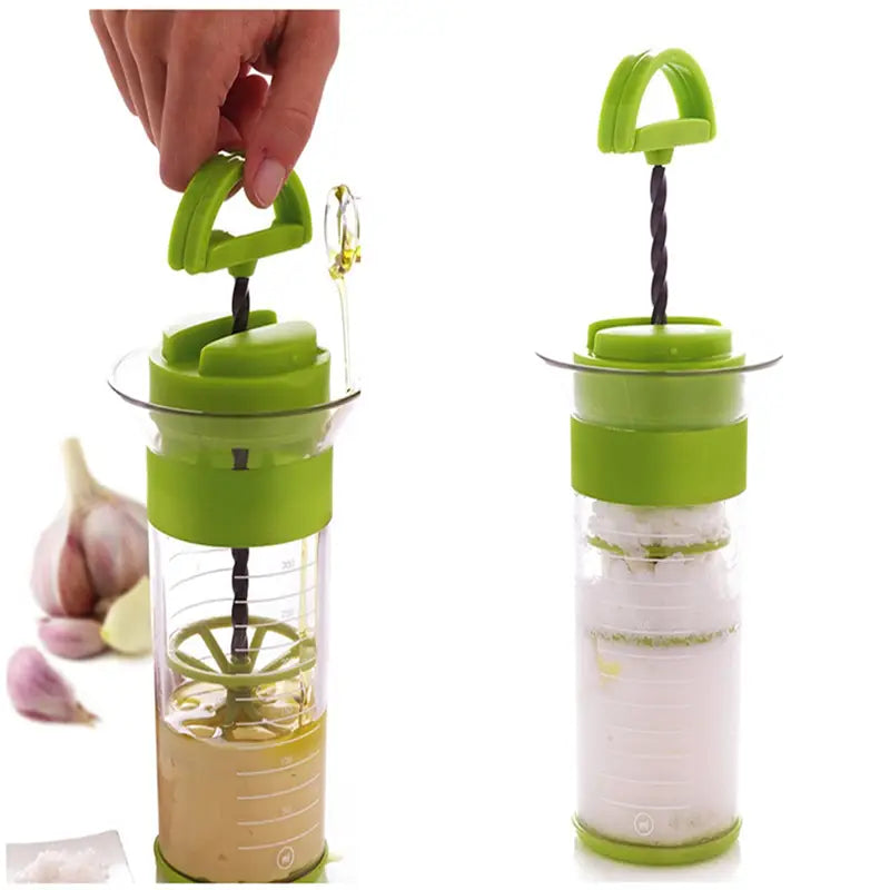 Salad Cutter Bowl Mixer Dressing Maker