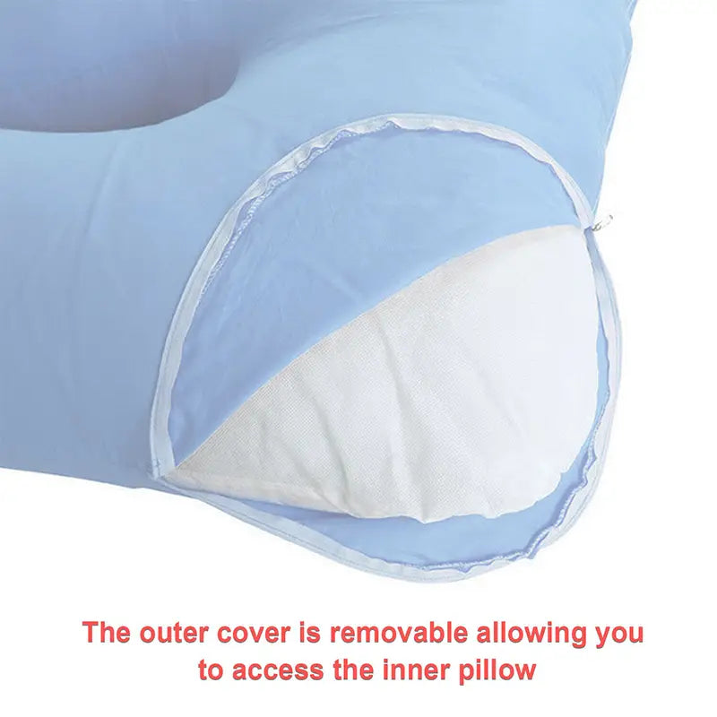 U Type Pillow Shaped Body Support Comfortable With 100%