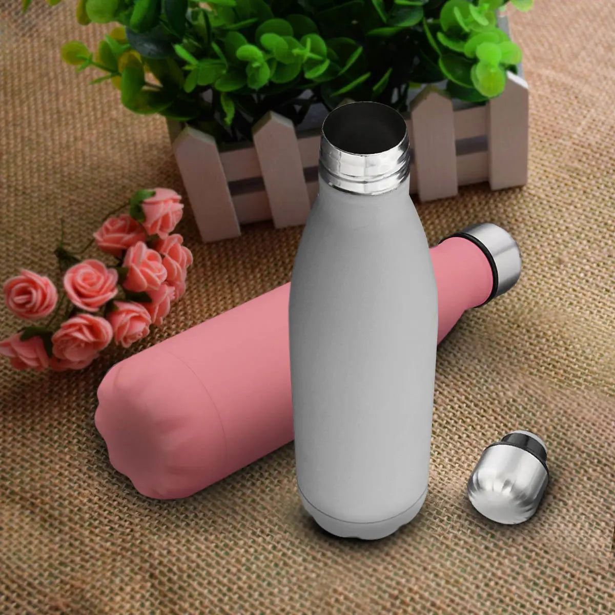 Double-walled Stainless Steel Bottle - 500ml Thermo