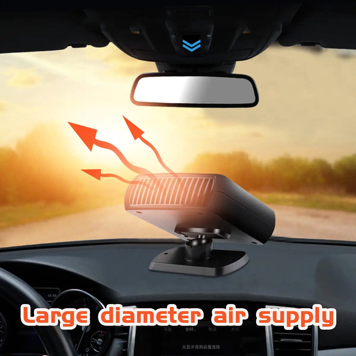 150w Car Heater Heating Cooling Fan Defroster Demister