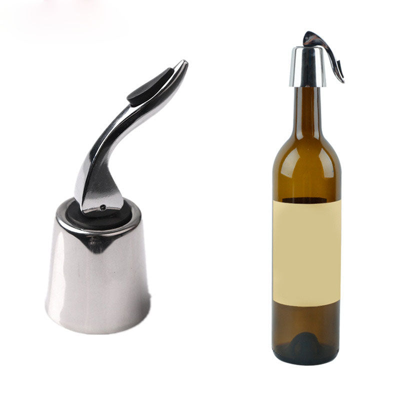 Wine Stopper, Stainless Steel