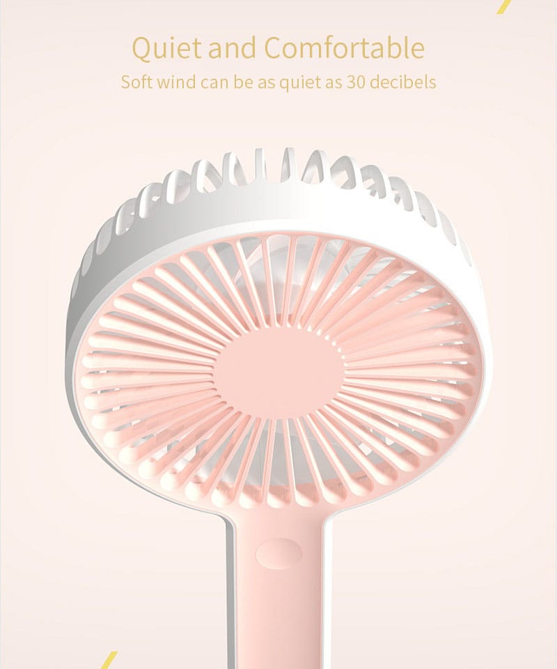 3life 311 Usb Rechargeable Portable Mute Mini Fan 2000mah