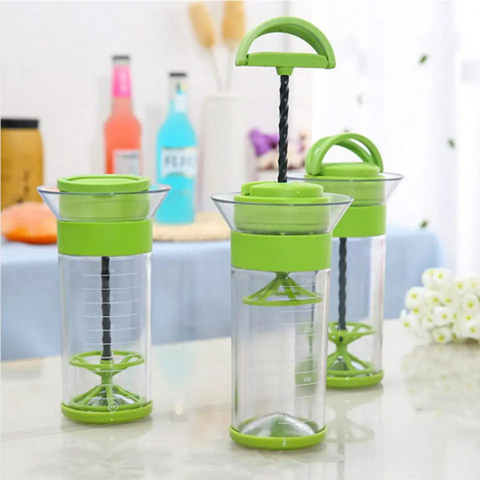 Salad Cutter Bowl Mixer Dressing Maker