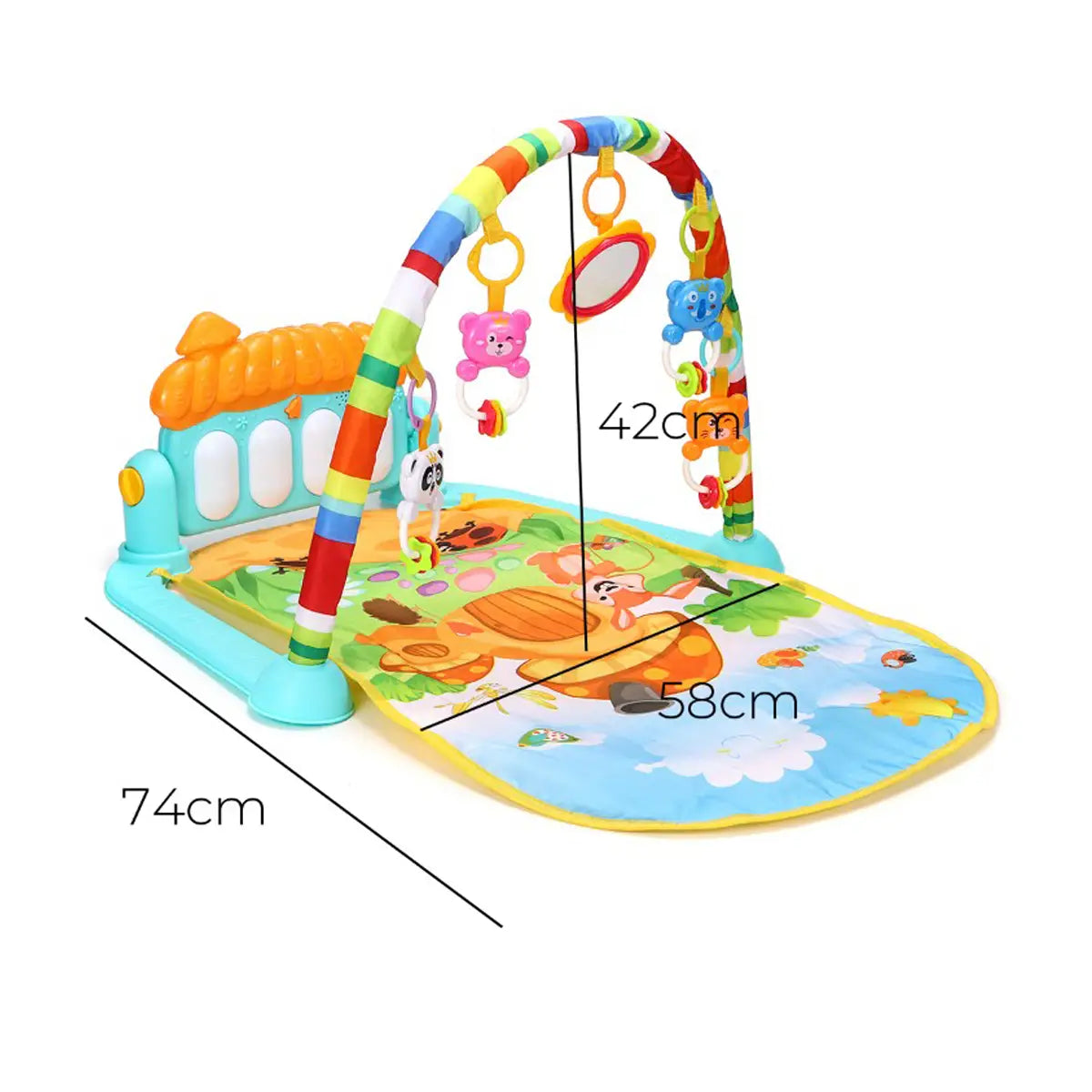 Baby Play Mat Rug Toys Crawling And Kids Developing Music