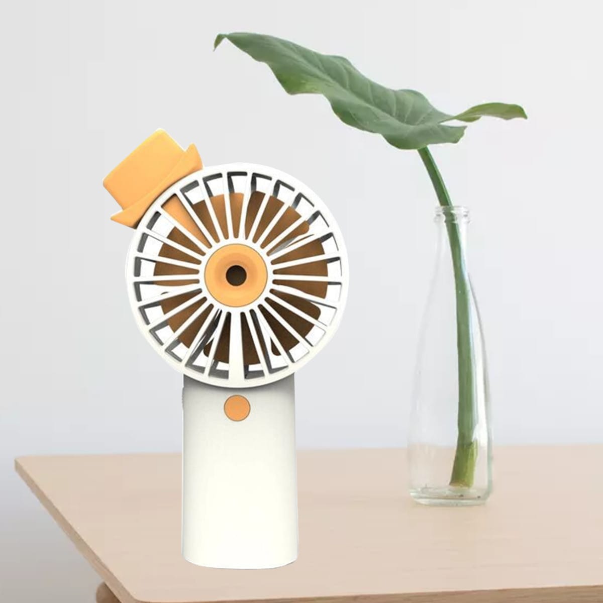 3 Speed Mini Portable Fan Handheld Rechargeable Usb Cooling