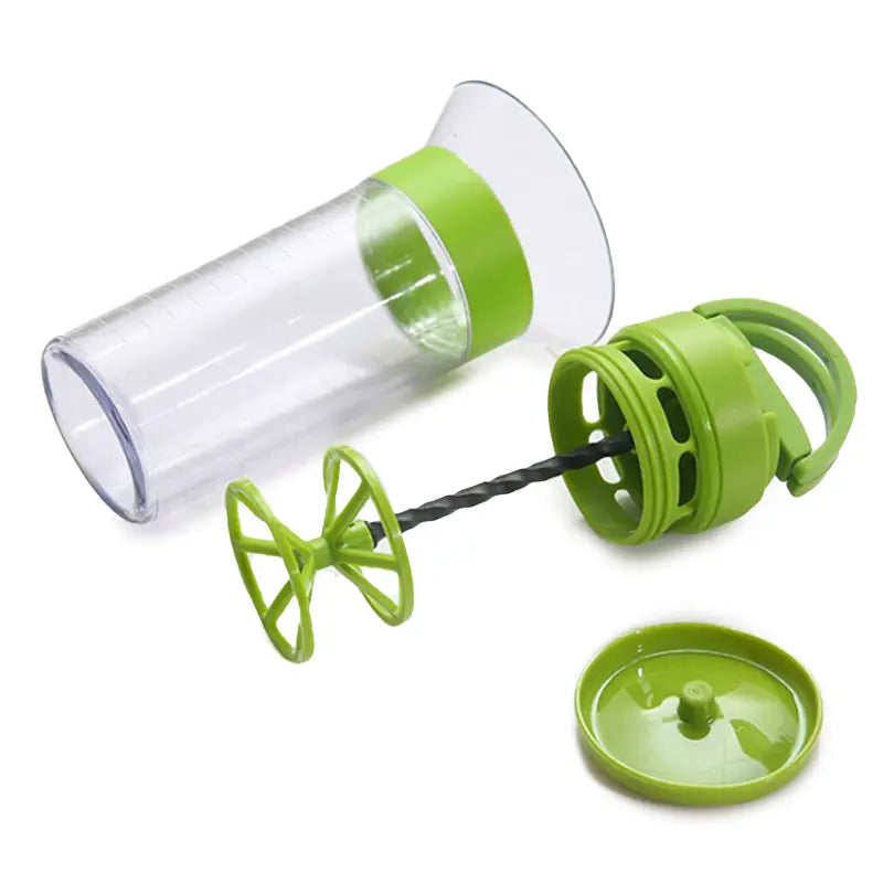 Salad Cutter Bowl Mixer Dressing Maker