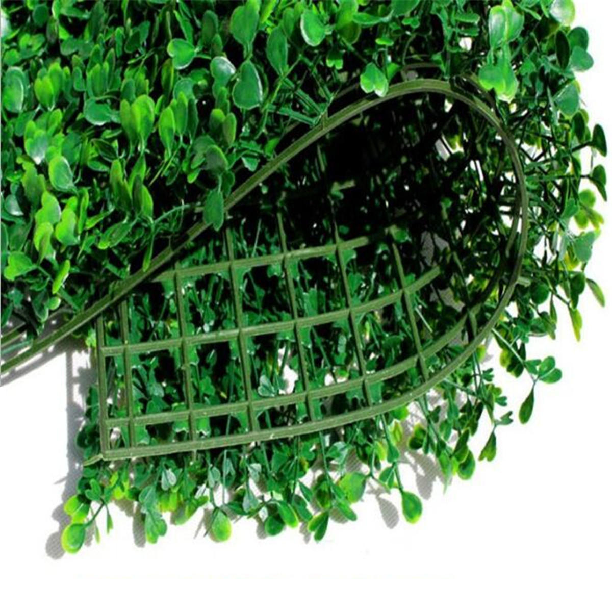 40x60cm Artificial Plant Wall Fence Vertical Garden Panel Decorations Foliage Hedge