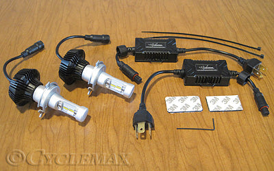 LED Headlight Bulb, H4 – Electrical Connection