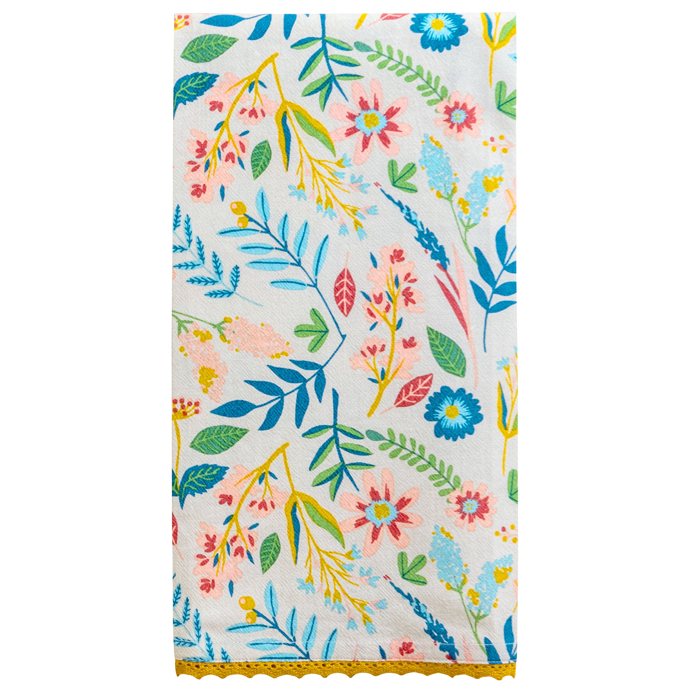 Pressed Flower Tea Towels – Karma